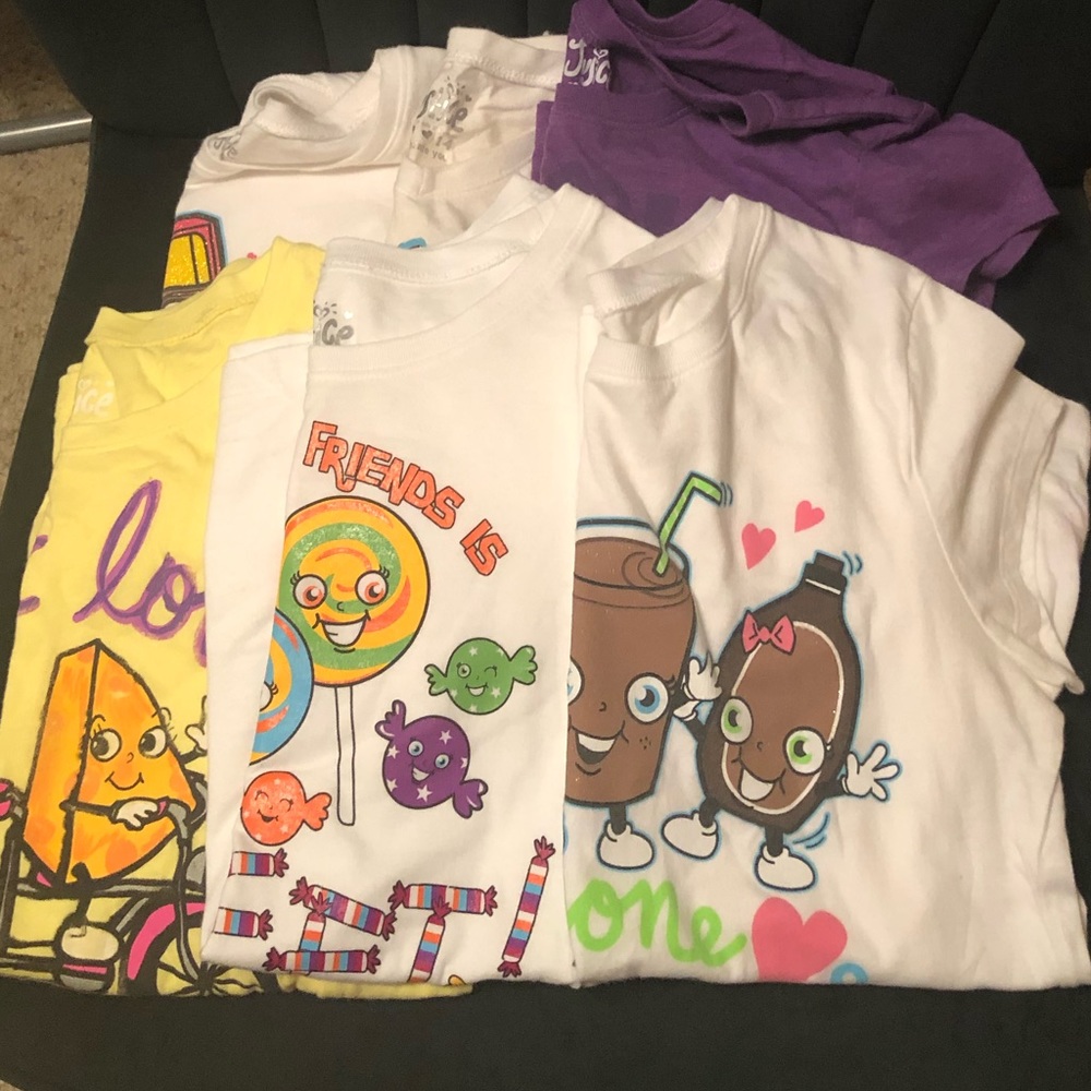 Justice tee shirts